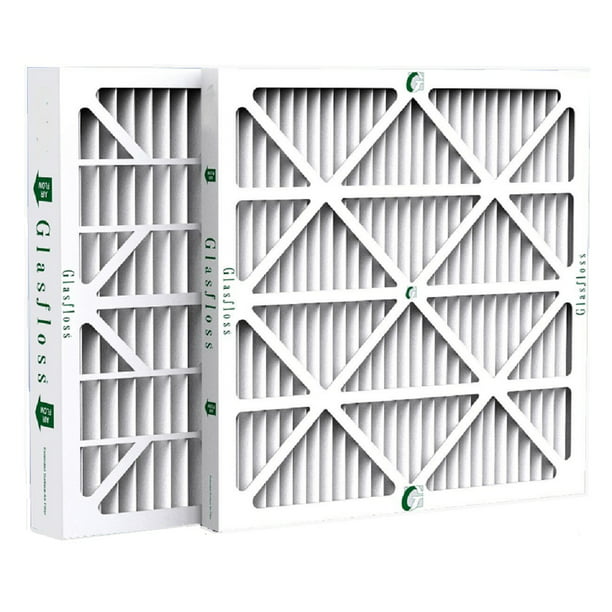 Box of 2. ACTUAL SIZE: 19-1/2 x 19-1/2 x 3-3/4 20x20x4 MERV 10 AC Furnace Air Filters 